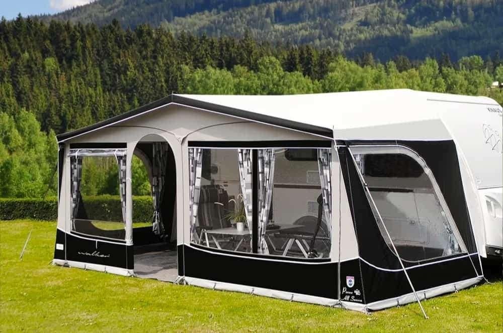 Walker Pioneer 240 + alum. frame nog niet gebruikt, Ophalen, Zo goed als nieuw, Walker Campingstyle