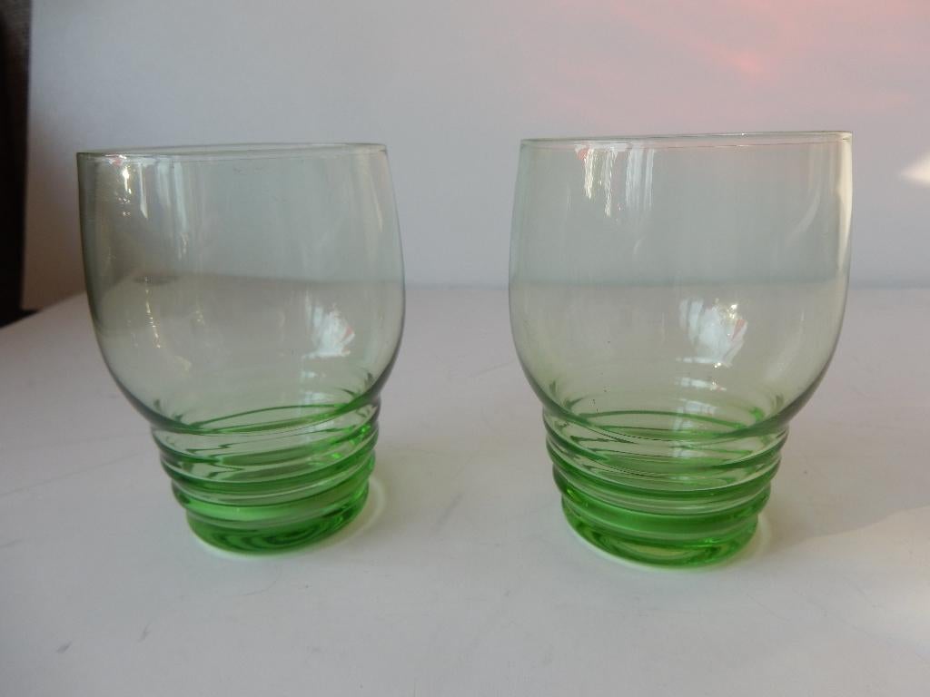 Kristalunie Maastricht Bekerglazen, Antiek en Kunst, Antiek | Glas en Kristal, Ophalen of Verzenden