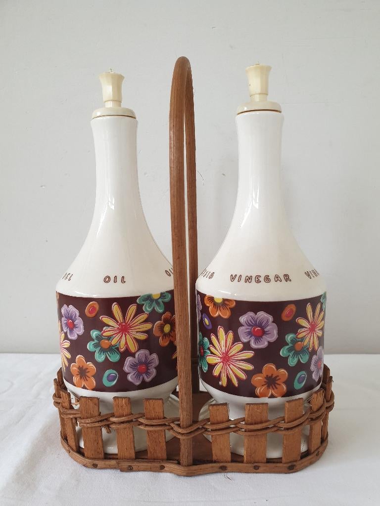 Vintage Goebel Olie and Azijn Set, Ophalen of Verzenden, Zo goed als nieuw