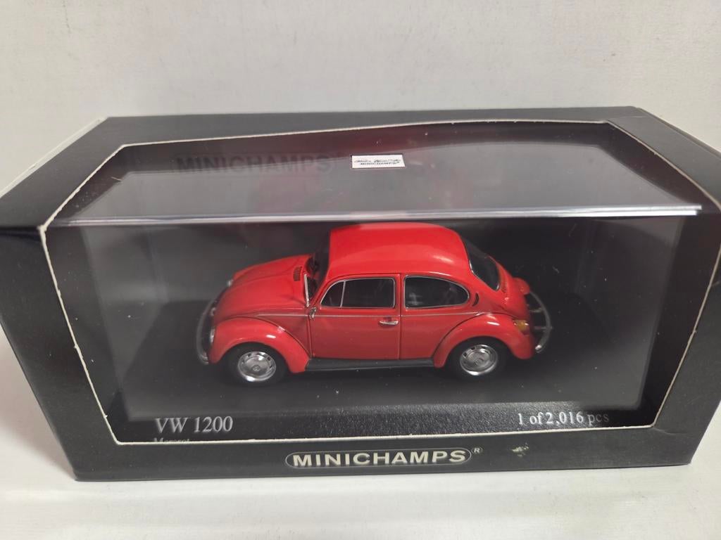 Minichamps Volkswagen Kever 1200 1983 1:43, Hobby en Vrije tijd, Modelauto's | 1:43, Auto, ., Ophalen of Verzenden, Zo goed als nieuw