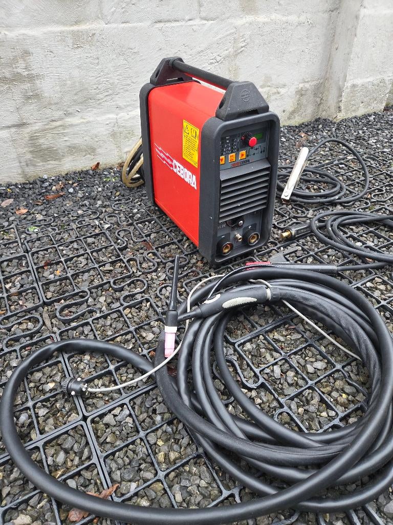 Cebora Power TIG 1665 DC HF-lasmachine, Ophalen of Verzenden, Gebruikt, 150 tot 250 ampère, Tig