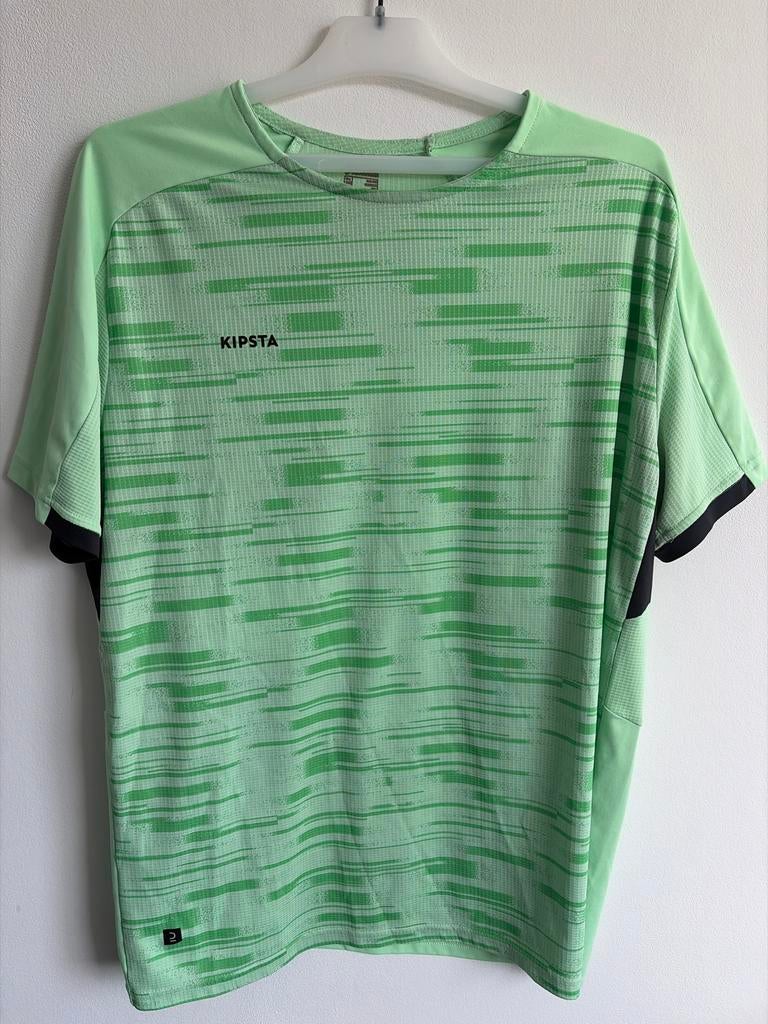 Kipsta Sportshirt Maat 2XL - Lichtgroen, Kleding | Heren, Overige maten, Ophalen of Verzenden, Gedragen, Groen