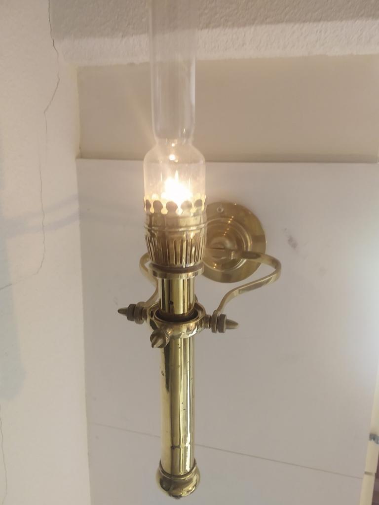 Cardanische Scheepslamp, Ophalen of Verzenden, Gebruikt, Zeilboot of Motorboot