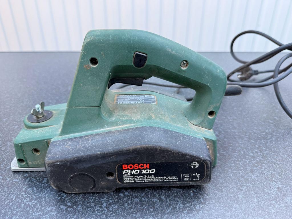 Bosch PHO 100 schaafmachine, Doe-het-zelf en Verbouw, Schaafmachines, Ophalen, Zo goed als nieuw