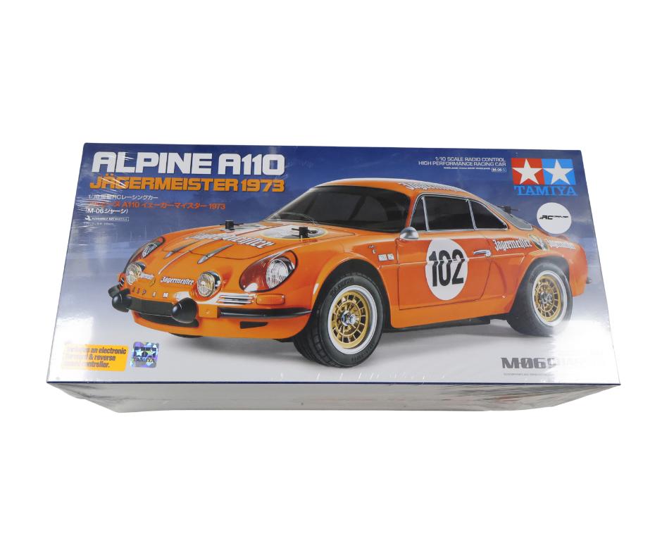 Tamiya 58708 1/10 R/C Alpine A110 Jägermeister M-06