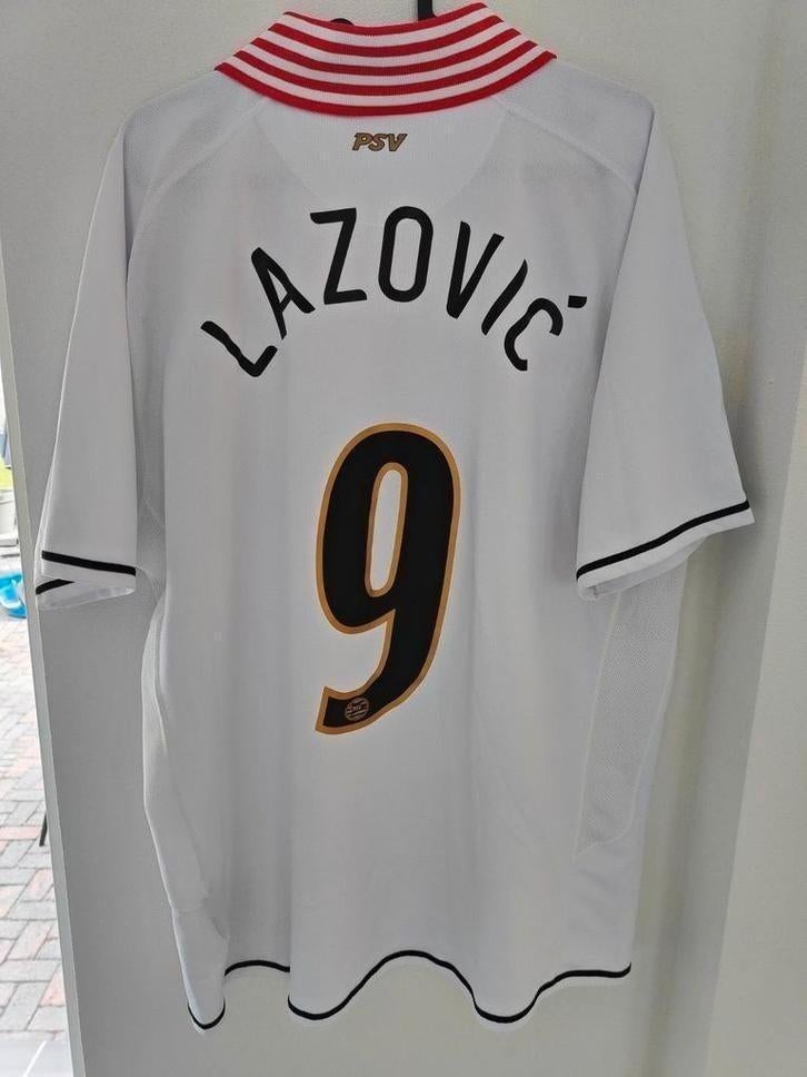 PSV uitshirt 2007 XL Nike #9 Lazovic originele vintage, Verzamelen, Sportartikelen en Voetbal, Verzenden, Zo goed als nieuw, PSV