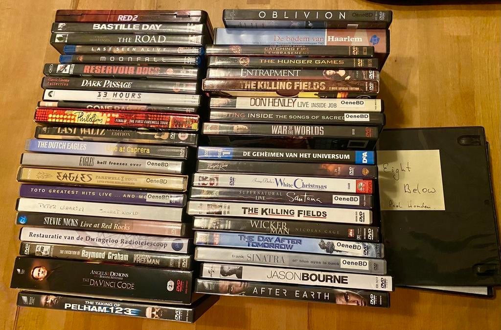 DVD’s muziek en film, Alle leeftijden, Ophalen, Zo goed als nieuw, Overige genres