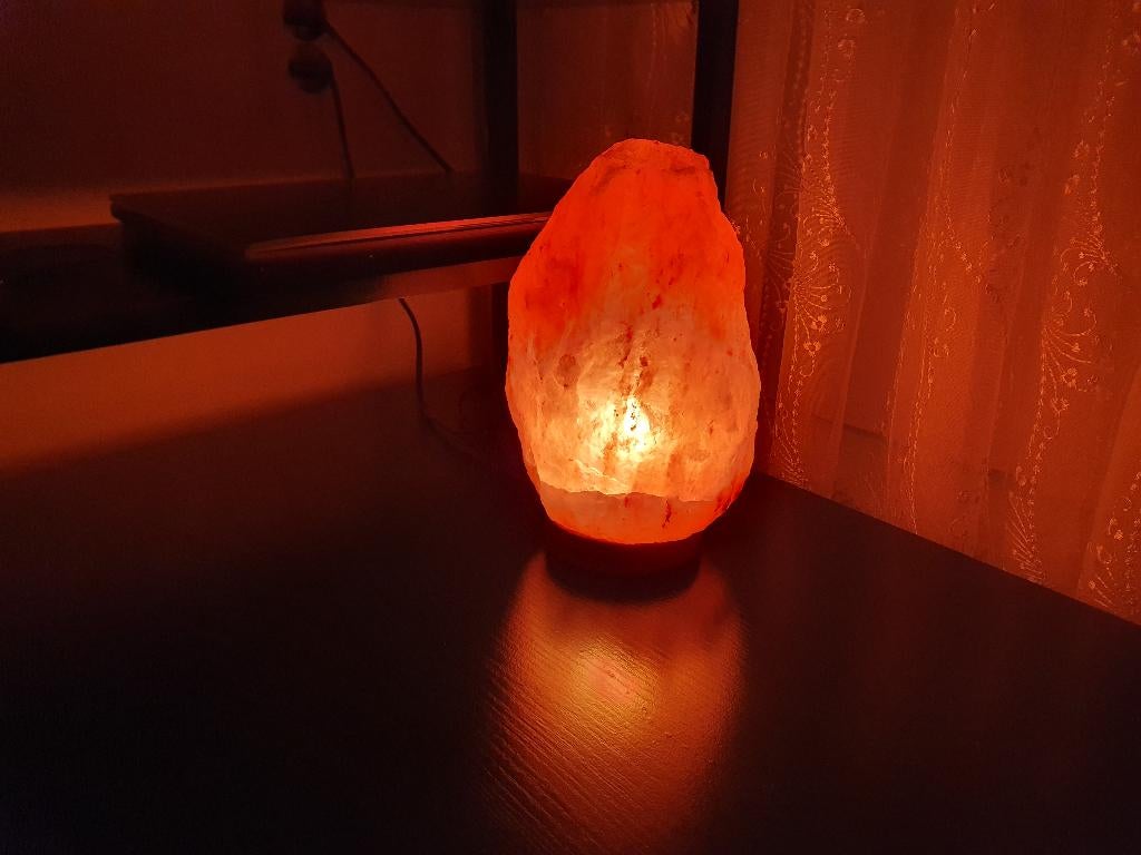 ️✅️MOOIE GROTE DIMBARE ZOUTLAMP TE KOOP!️✅️, Huis en Inrichting, Lampen | Tafellampen, Ophalen of Verzenden, Zo goed als nieuw