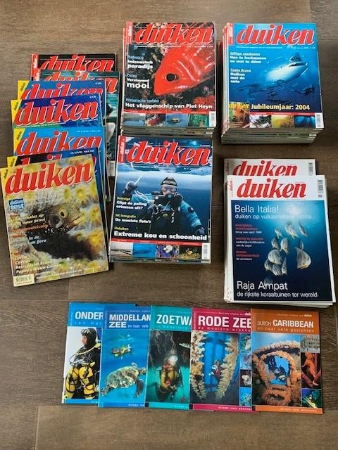 Duikmagazines tijdschriften, Ophalen of Verzenden, Zo goed als nieuw, Sport en Vrije tijd