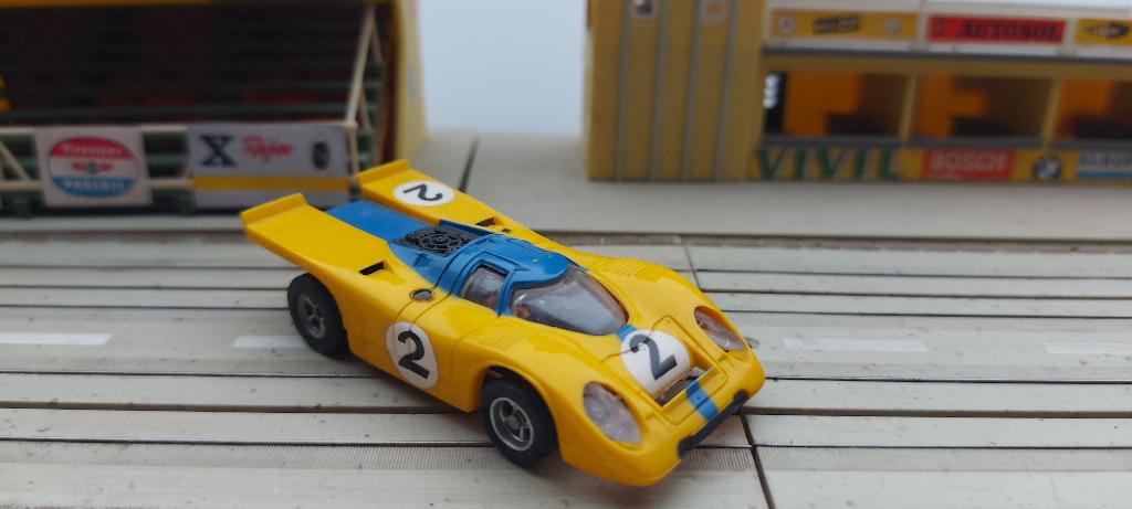 Faller-Aurora Porsche 917, Overige merken, Gebruikt, Gelijkstroom, Brug, Tunnel of Gebouw