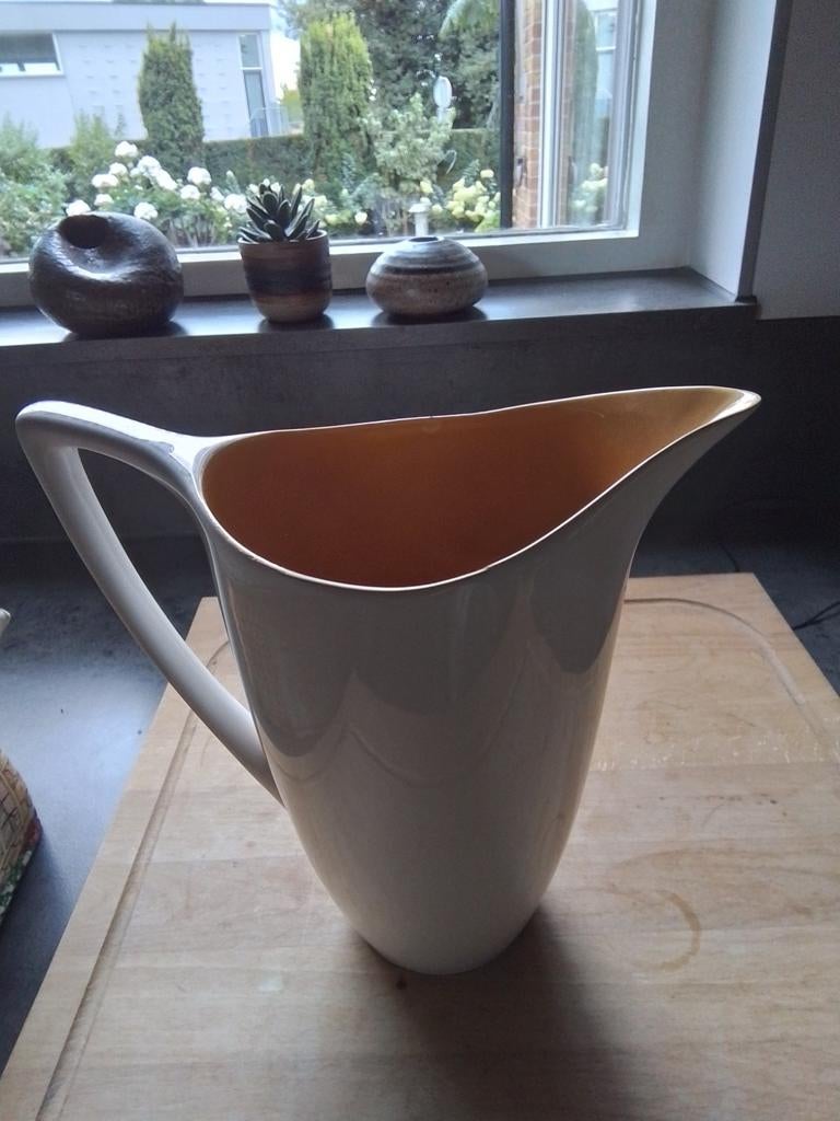 Vintage schenkkan, Huis en Inrichting, Ophalen of Verzenden, Glas, Overige stijlen