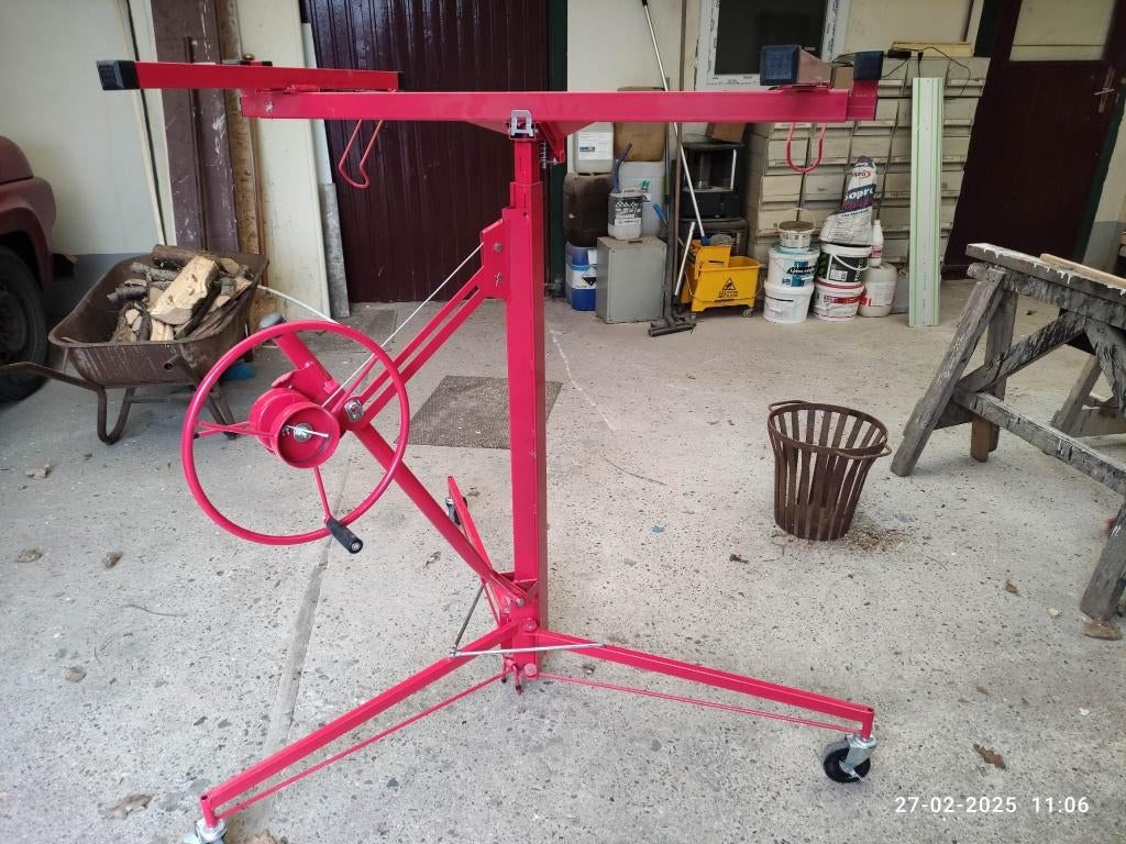 gipsplaten lift te huur, Doe-het-zelf en Verbouw, Ophalen, Zo goed als nieuw, Handmatig