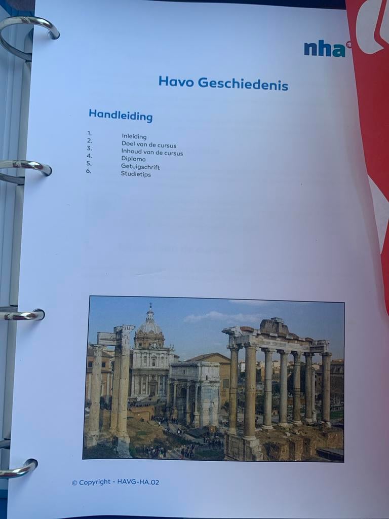 NHA Havo Geschiedenis Handleiding, Ophalen of Verzenden, Gebruikt, Boek, Taal en Studie