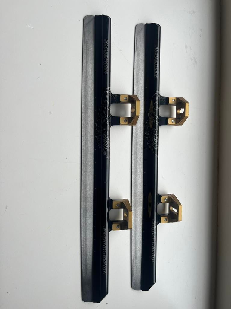 EVO argon 17,5 inch shorttrack ijzer met potten!, Ophalen of Verzenden, Zo goed als nieuw, Overige typen, Overige merken