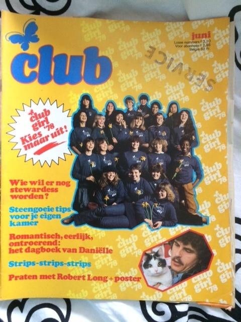 maandblad club juni 1978, Ophalen of Verzenden, 1960 tot 1980, Nederland, Tijdschrift
