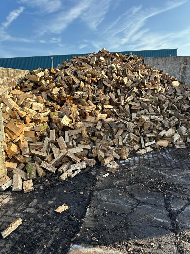 Haardhout te koop - Blokken, Tuin en Terras, Haardhout, 6 m³ of meer, Ophalen, Overige houtsoorten, Blokken