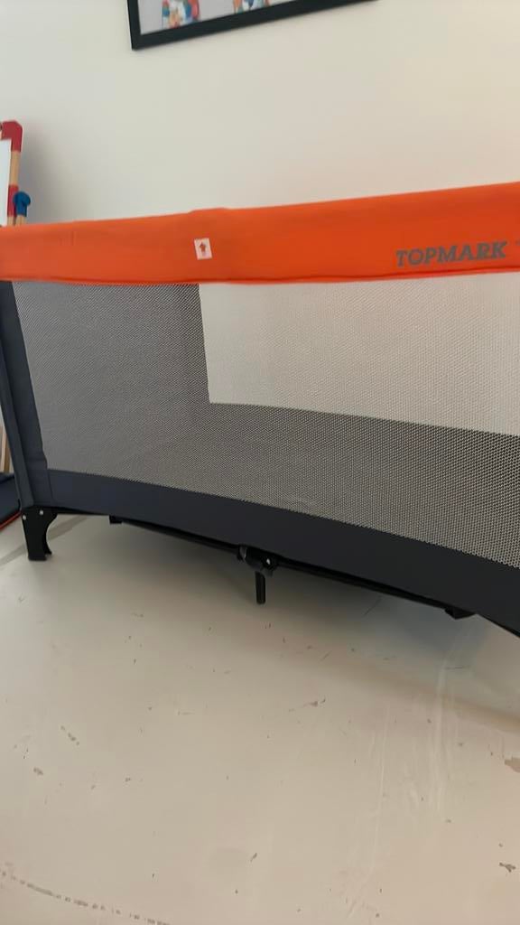 Topmark campingbedje gratis af te halen, Ophalen, Gebruikt, Minder dan 140 cm, Matras