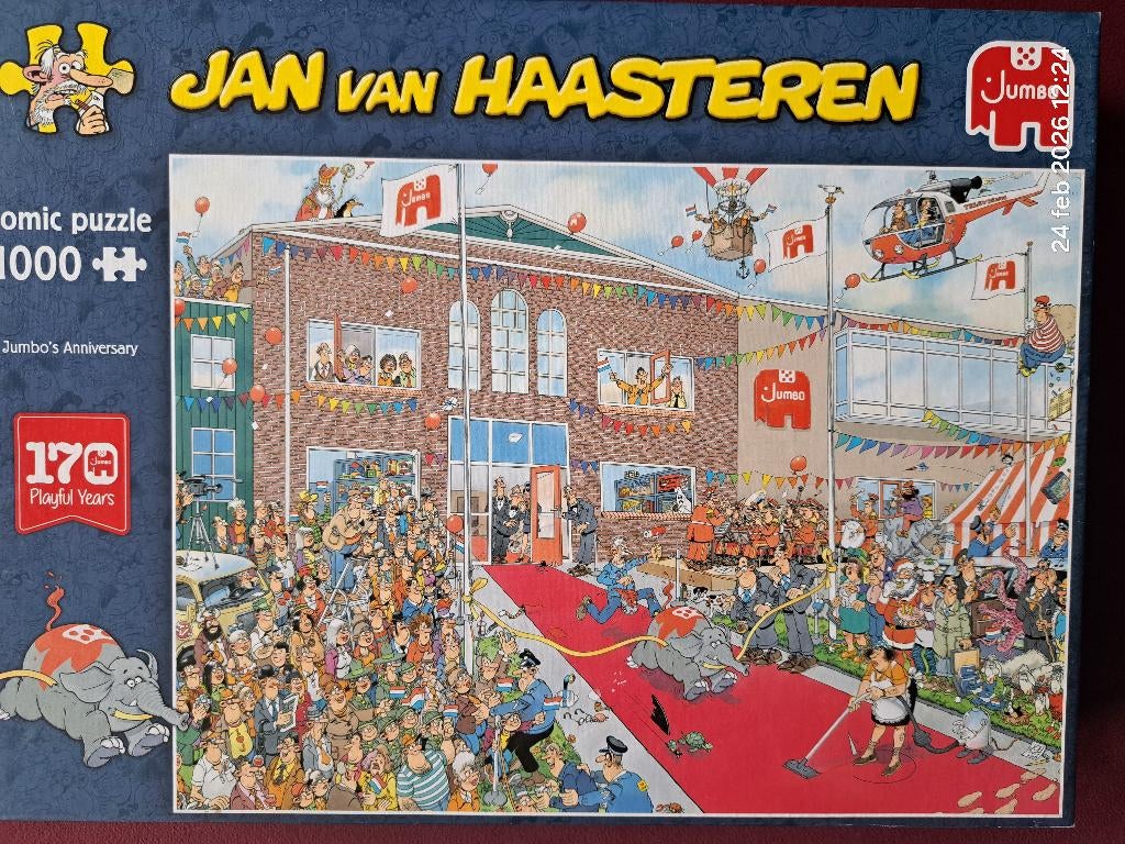 Jan van Haasteren puzzels, Ophalen of Verzenden, 500 t/m 1500 stukjes, Zo goed als nieuw, Legpuzzel