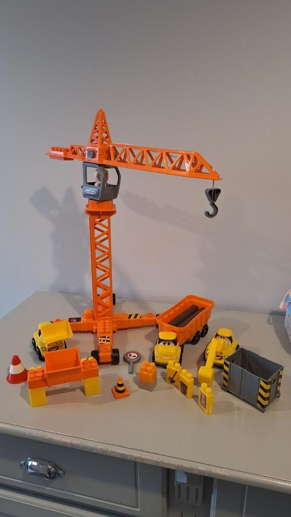 Speelgoed hijskraan, Ophalen of Verzenden