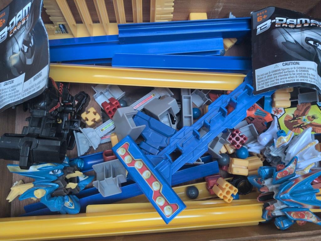 B-Daman Crossfire Set - Compleet!, Ophalen of Verzenden, Gebruikt, Jongen of Meisje