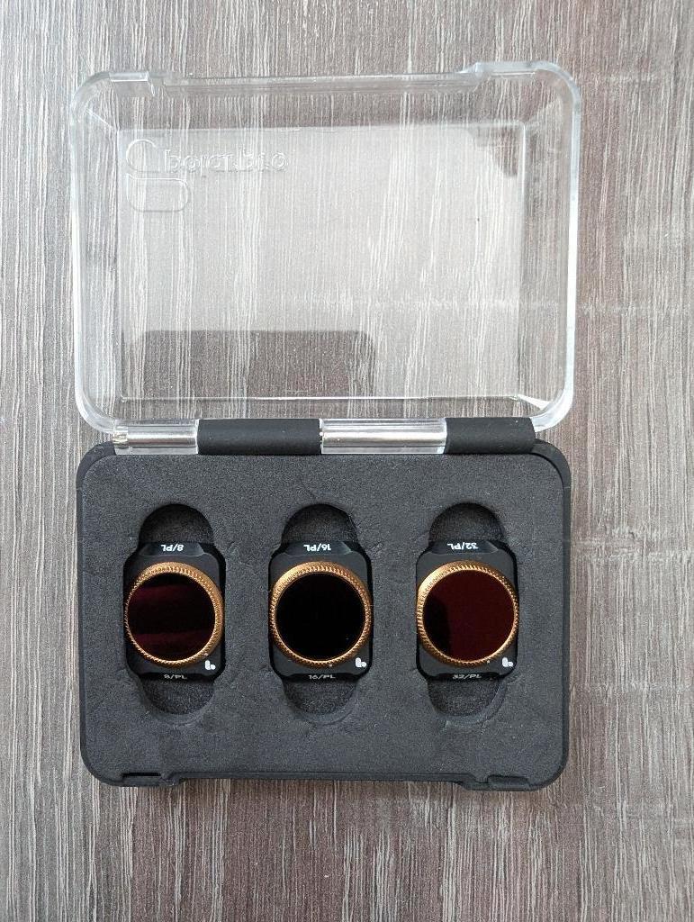 PolarPro ND-filters voor DJI Air 2 drone, 250 tot 900 gram, 30 tot 45 minuten, Cameradrone, 5 tot 10 kilometer