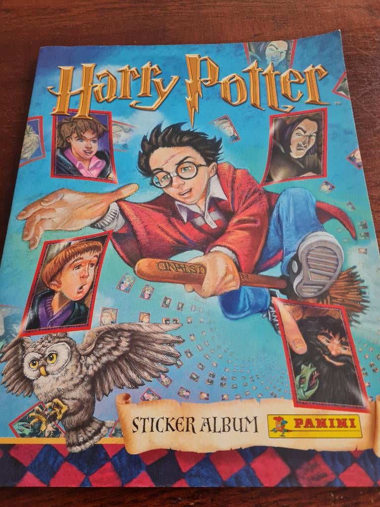 Verzamelplaatjes boek harry potter, Verzamelen, Harry Potter, Ophalen of Verzenden, Zo goed als nieuw, Boek of Poster