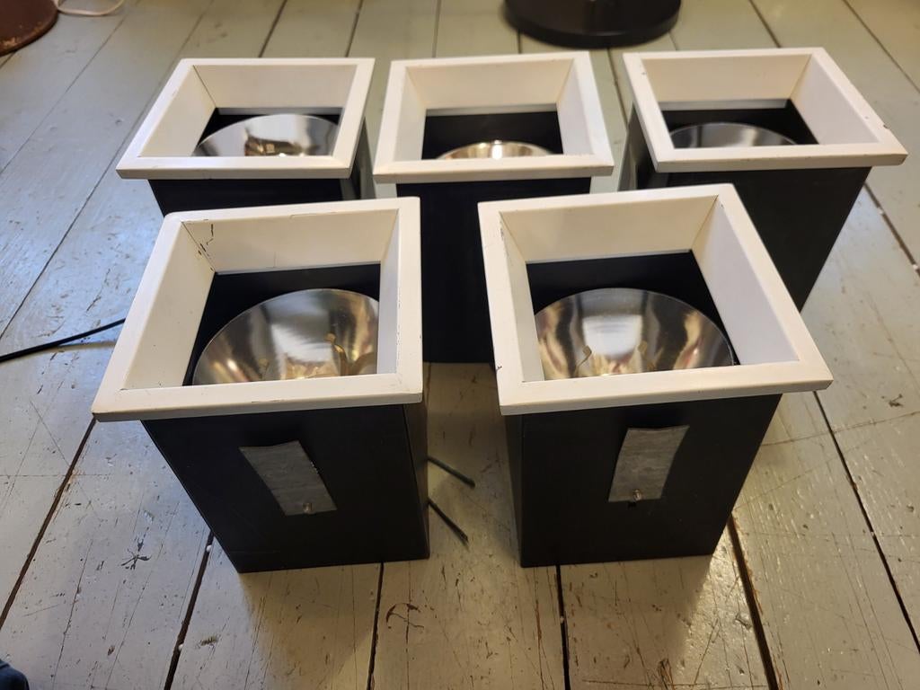 Raak Amsterdam Kwadraat inbouw spots lampen, Huis en Inrichting, Ophalen of Verzenden, Metaal of Aluminium, Inbouw