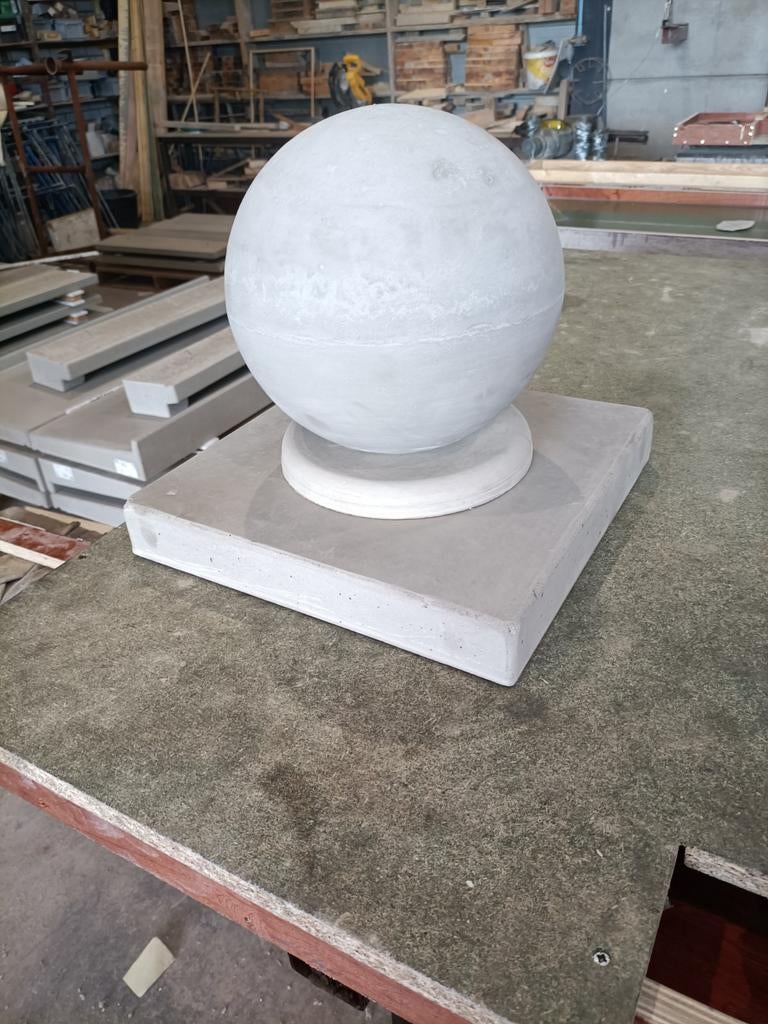 Paalmuts, sierpaalmuts met bol, penantafdekker, Ophalen of Verzenden, Nieuw