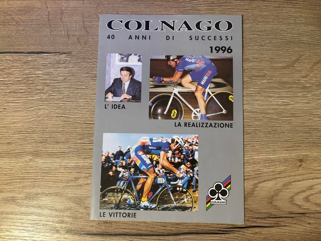 Colnago 1996 Racefietsen Boekje, Ophalen of Verzenden