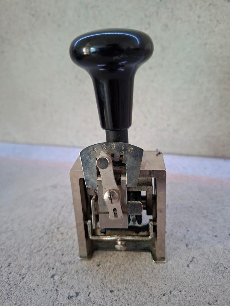 Vintage Numeroteur, Ophalen of Verzenden