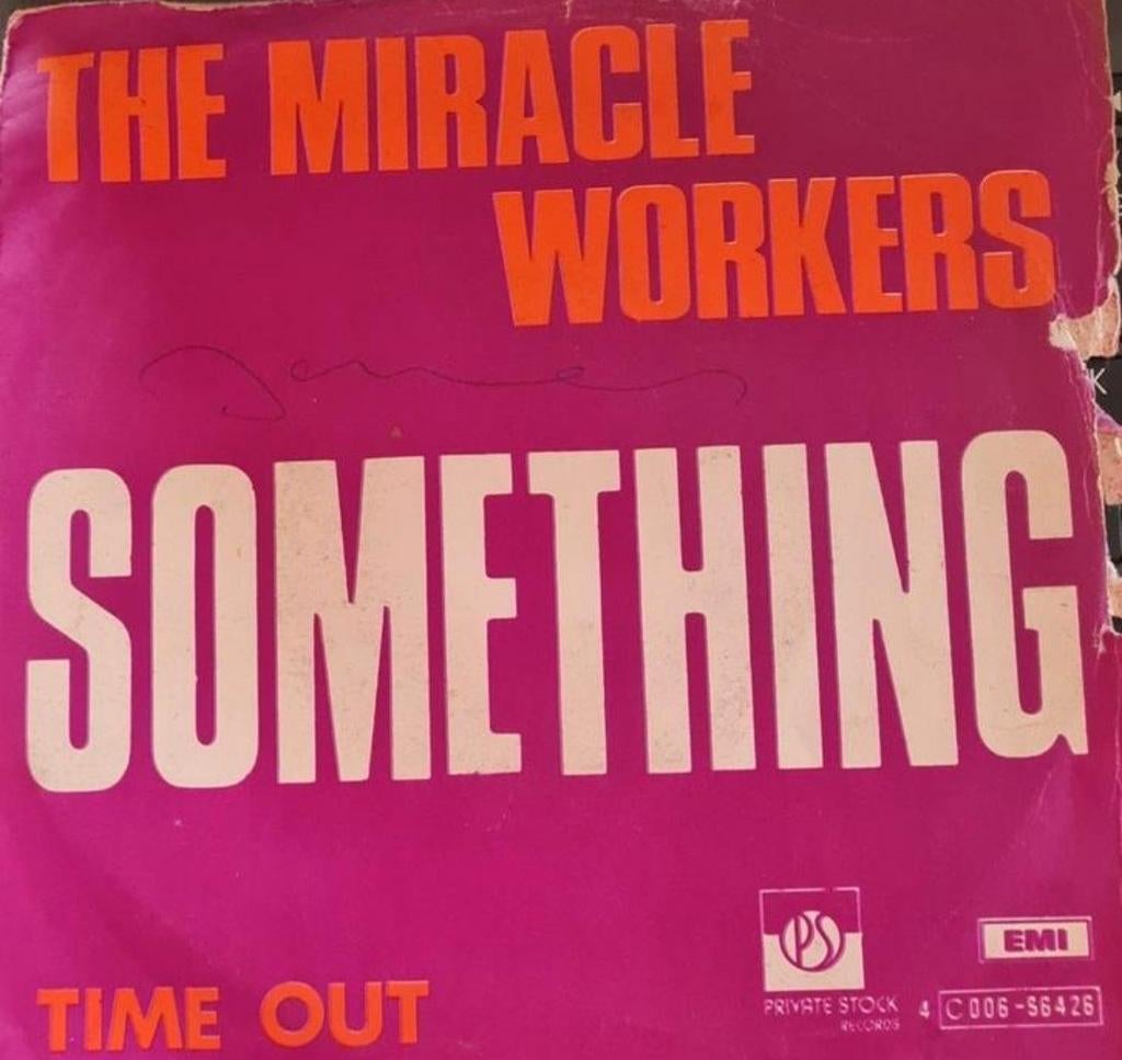 THE MIRACLE WORKERS  - SOMETHING (HOES BESCHADIGD), Ophalen of Verzenden, Gebruikt
