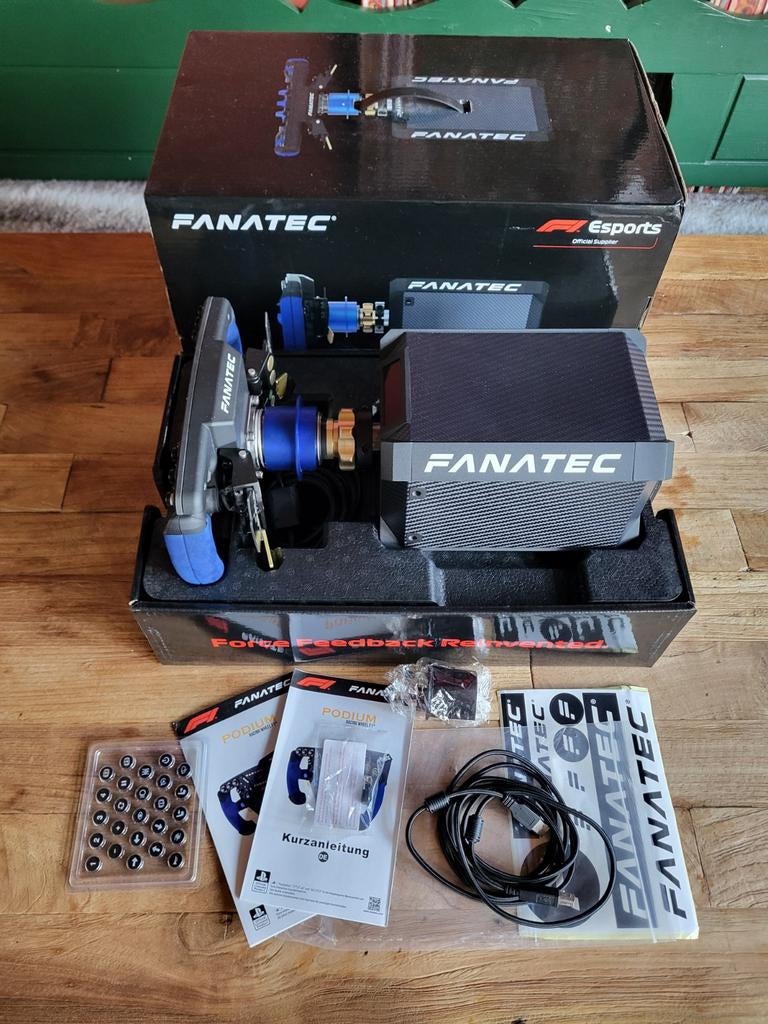 PS5 / PC - Fanatec Podium F1 DD1 + Sim-Lab sidemounts, Ophalen of Verzenden, Zo goed als nieuw, Fanatec