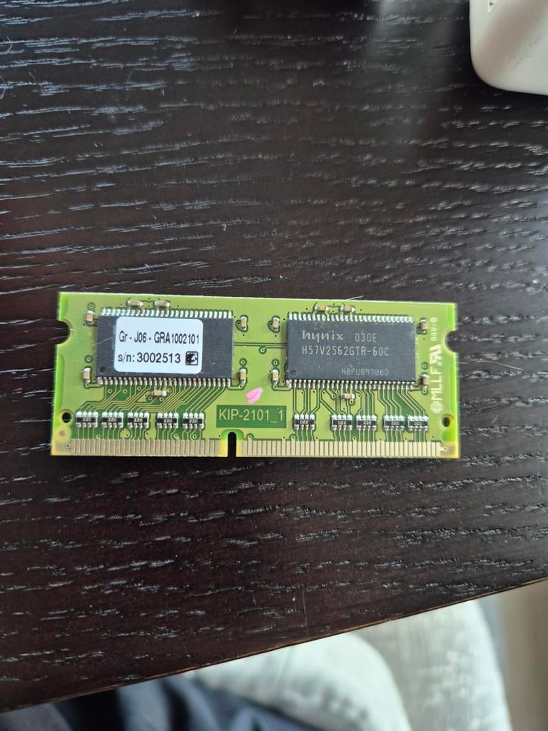 Korg PA800 RAM Uitbreiding - Sampling Geheugen, Computers en Software, RAM geheugen, Gebruikt, Desktop, 1 GB of minder, DDR, Ophalen of Verzenden