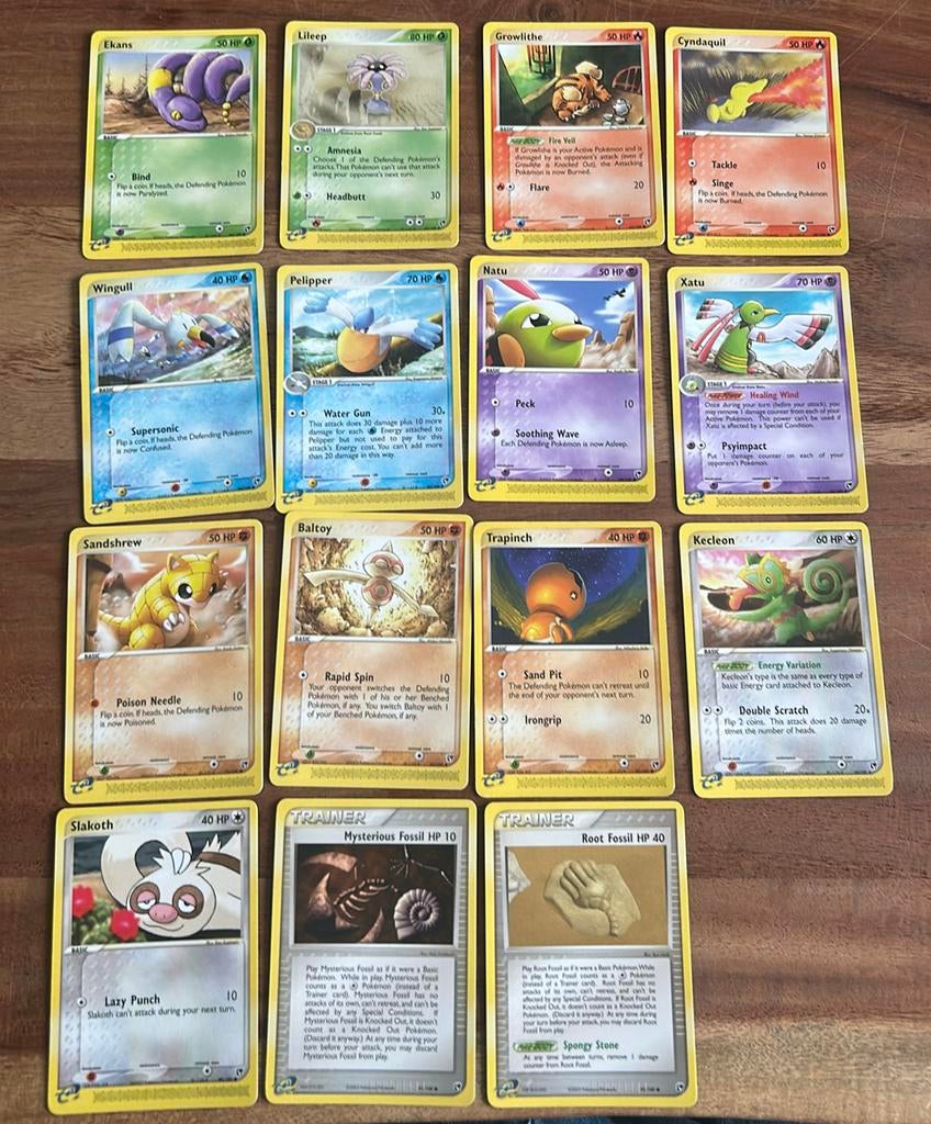 Pokemon kaarten ex sandstorm, Ophalen of Verzenden, Zo goed als nieuw