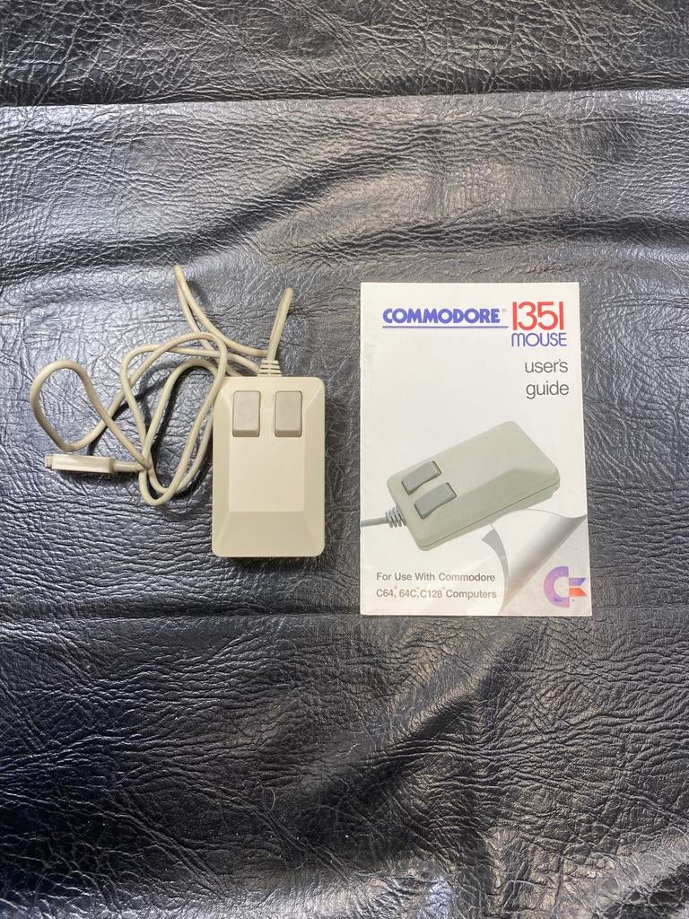 Commodore 64 Muis met handleiding, Ophalen, Commodore