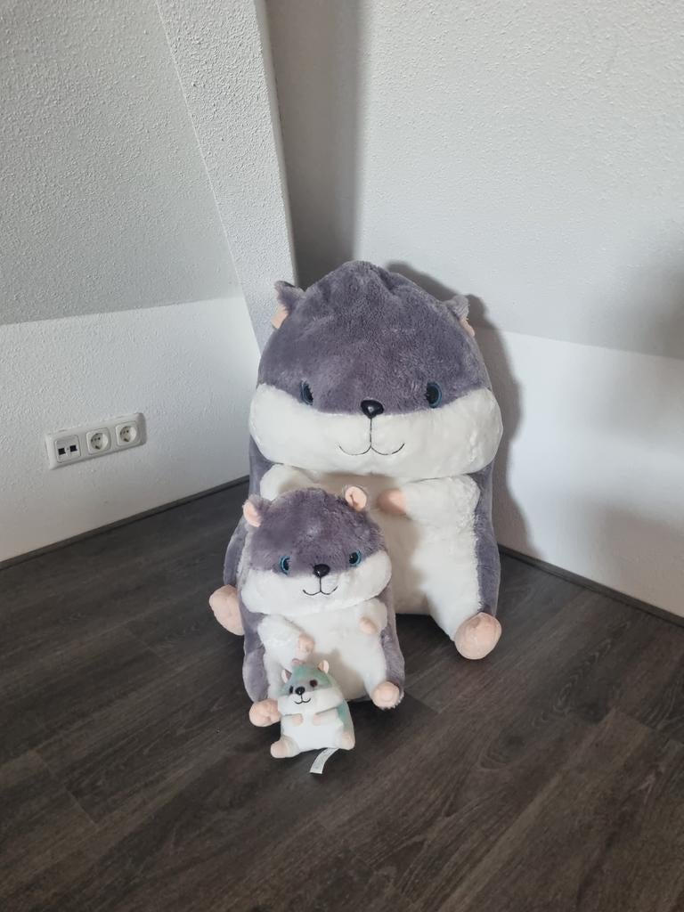 Knuffelserie hamster., Ophalen of Verzenden, Zo goed als nieuw, Overige typen