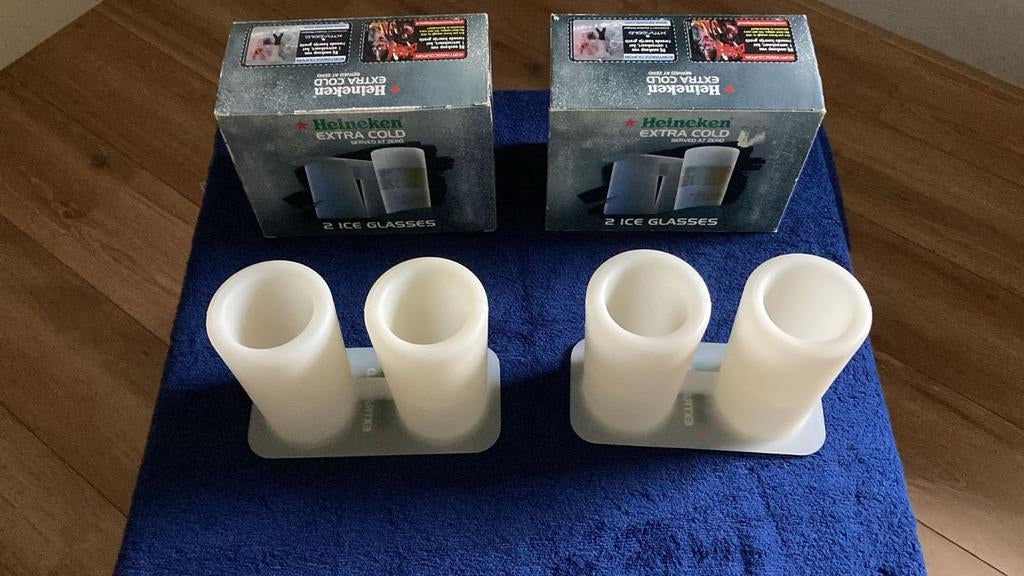 Heineken Extra Cold IJs Glas - Nieuw in doos, Ophalen of Verzenden, Nieuw