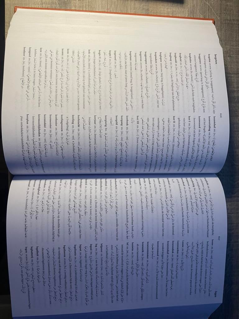 Woordenboek Nederlands – Arabisch / Arabisch – Nederlands, Boeken, Ophalen of Verzenden, Zo goed als nieuw, Nederlands