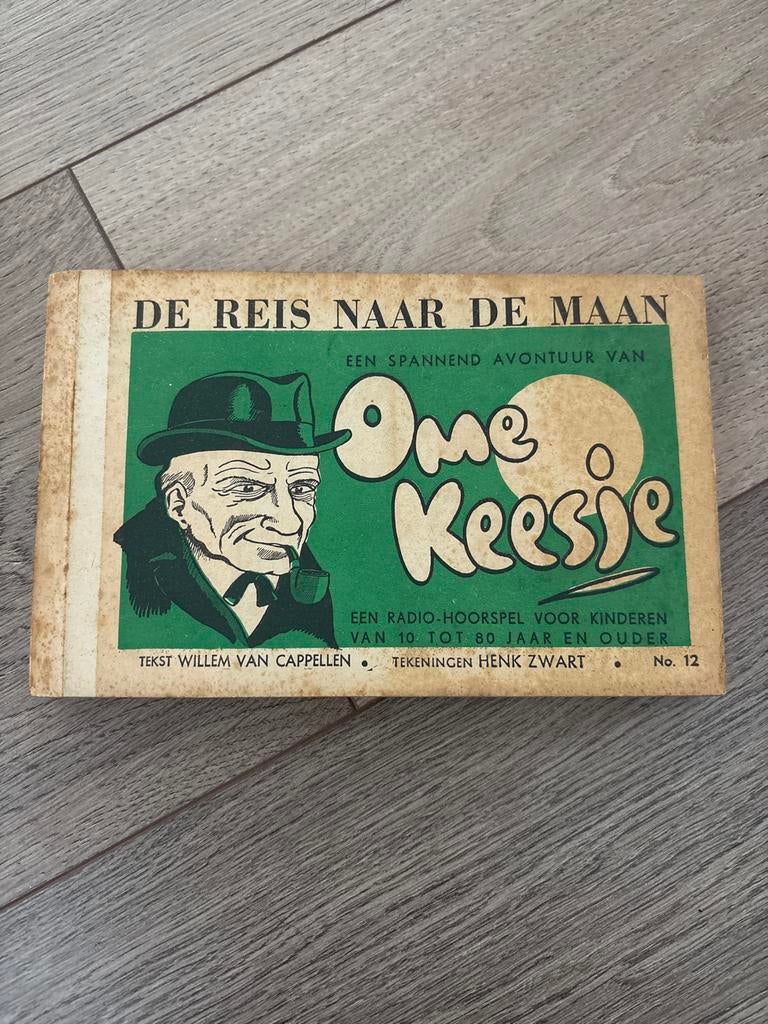 Ome Keesje - De Reis naar de Maan, Boeken, Ophalen of Verzenden, Gelezen, Fictie algemeen