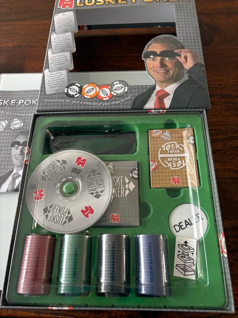 Luske Poker - Compleet!, Een of twee spelers, Ophalen of Verzenden, Zo goed als nieuw, Reisspel