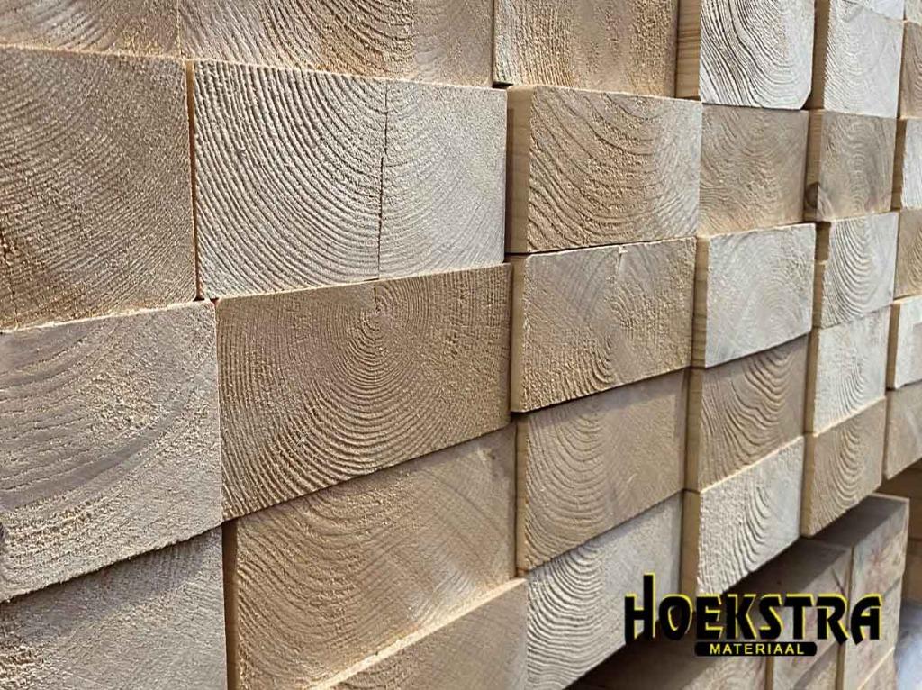 Vuren Balkhout 58x155 | 71x170 en meer vanaf €5,50 per meter, Ophalen, Nieuw, Balk, Vuren