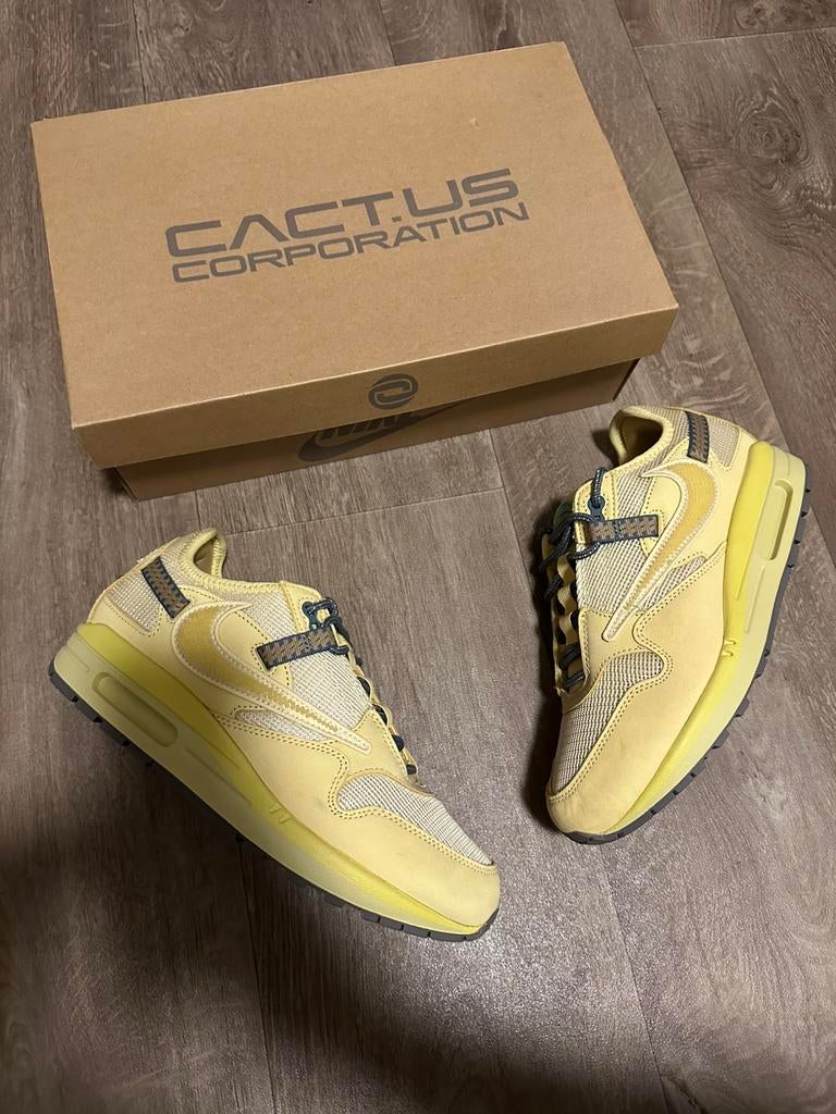 Travis Scott Nike Air Max 1 Cactus Jack Maat 40 Deadstock, Ophalen of Verzenden, Zo goed als nieuw, Overige kleuren