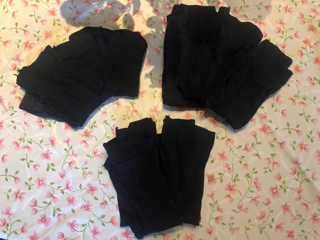 Verschillende zwarte panty’s S/M van Hema, Maat 36/38 (S), Zwart, Nieuw, Ophalen of Verzenden