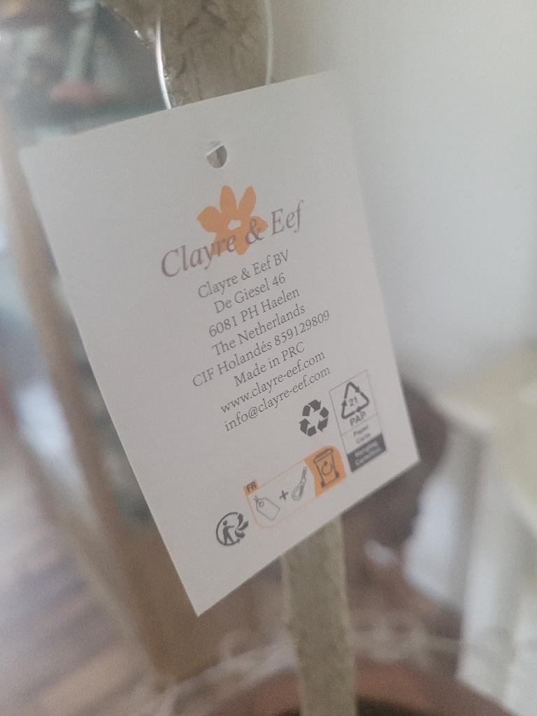 Nieuwe kunst olijven boompjes merk Clayre & Eef, Huis en Inrichting, Belle Vieille Brocante, Nieuw, Ophalen of Verzenden, Jolandamonsieurs@gmail.com