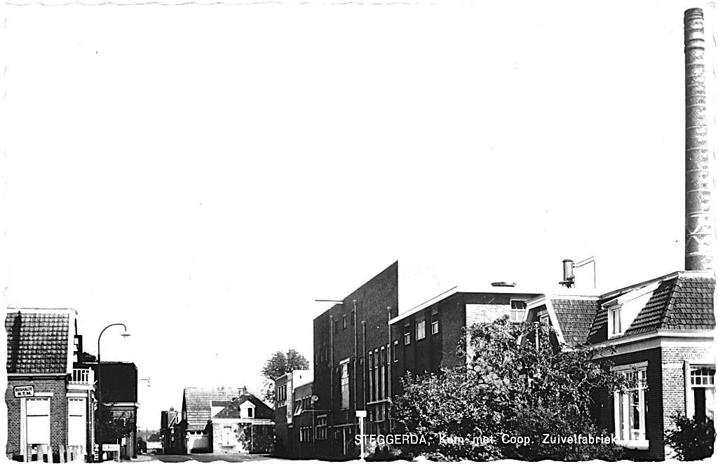 700532 Steggerda Coop Zuivelfabriek Melkfabriek onbeschreven