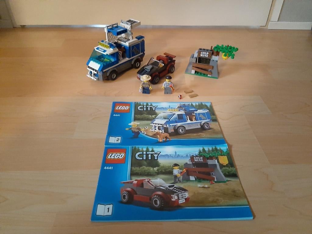 Lego City 4441 Politiehondenwagen, Ophalen, Zo goed als nieuw, Complete set, Lego