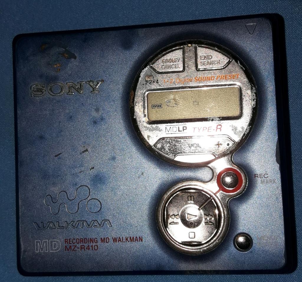 Sony Walkman Minidisc Recorder MZ-R410, Ophalen of Verzenden, Walkman