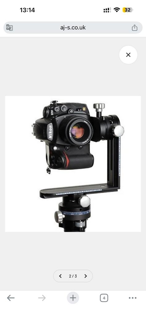 CAMBO CLH-500 Panoramic Head, Cambo, Gebruikt, Balhoofd, Ophalen of Verzenden