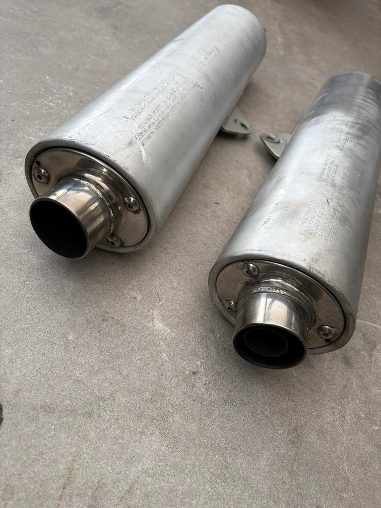 Suzuki TL 1000 S Uitlaatdempers - 1997, Motoren, Onderdelen | Suzuki, Ophalen of Verzenden, Gebruikt