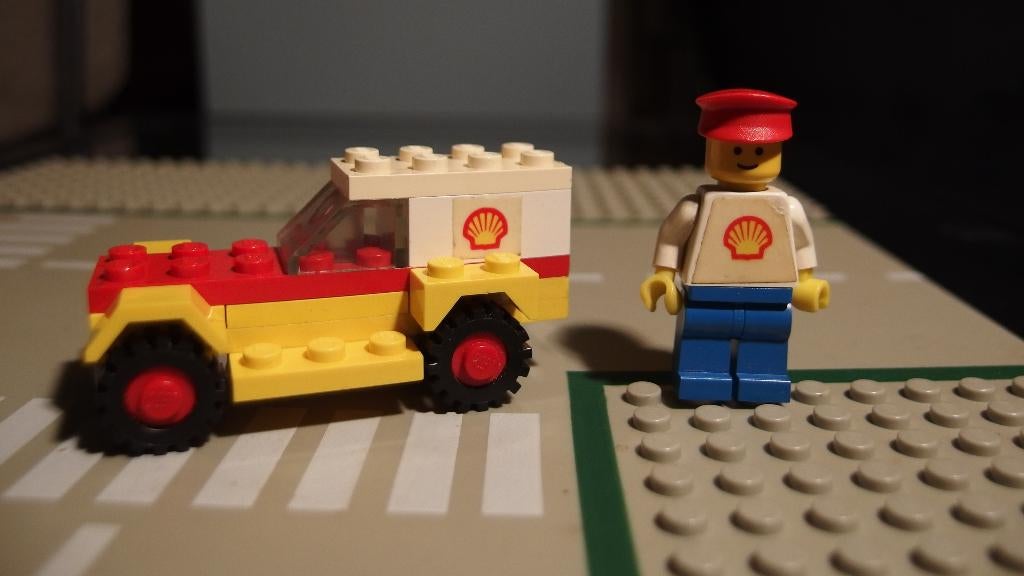 LEGO 604 Shell Service Car, Ophalen of Verzenden, Gebruikt, Complete set, Lego